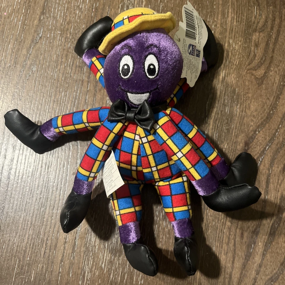 2003 Spin Master The Wiggles Henry The Octopus 8” Bean Bag Plush Vintage - Image 2 of 4