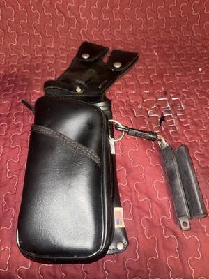 Neet Vinyl Field Archery Hip Quiver Black Zip Pocket