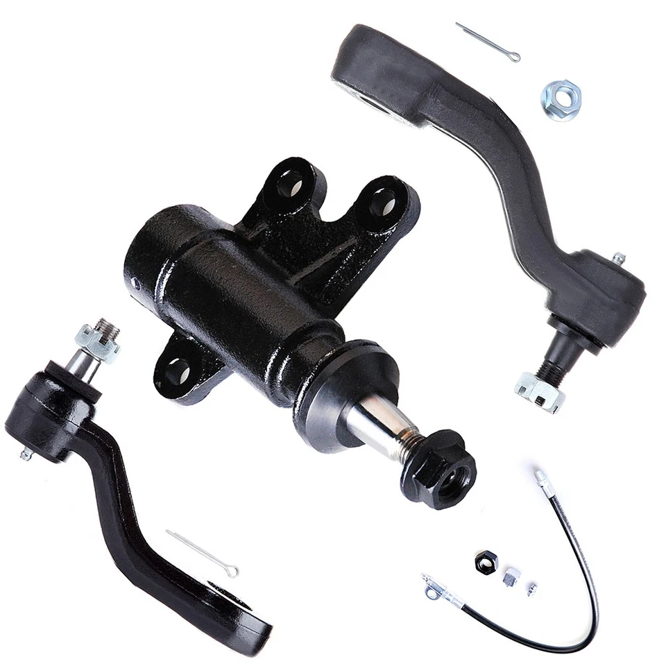 Soporte de brazo Pitman de rueda loca de dirección delantera 3 unidades para Chevy GMC C1500 C2500 Tahoe Yukon Foto 3 de 4