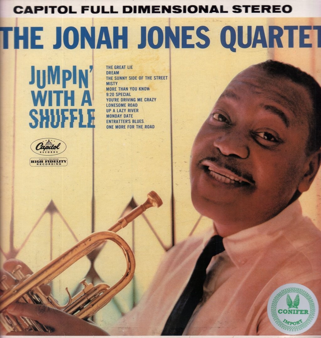 Jonah Jones Quartet Jumpin' With A Shuffle LP vinyl France Capitol 1984 1547711