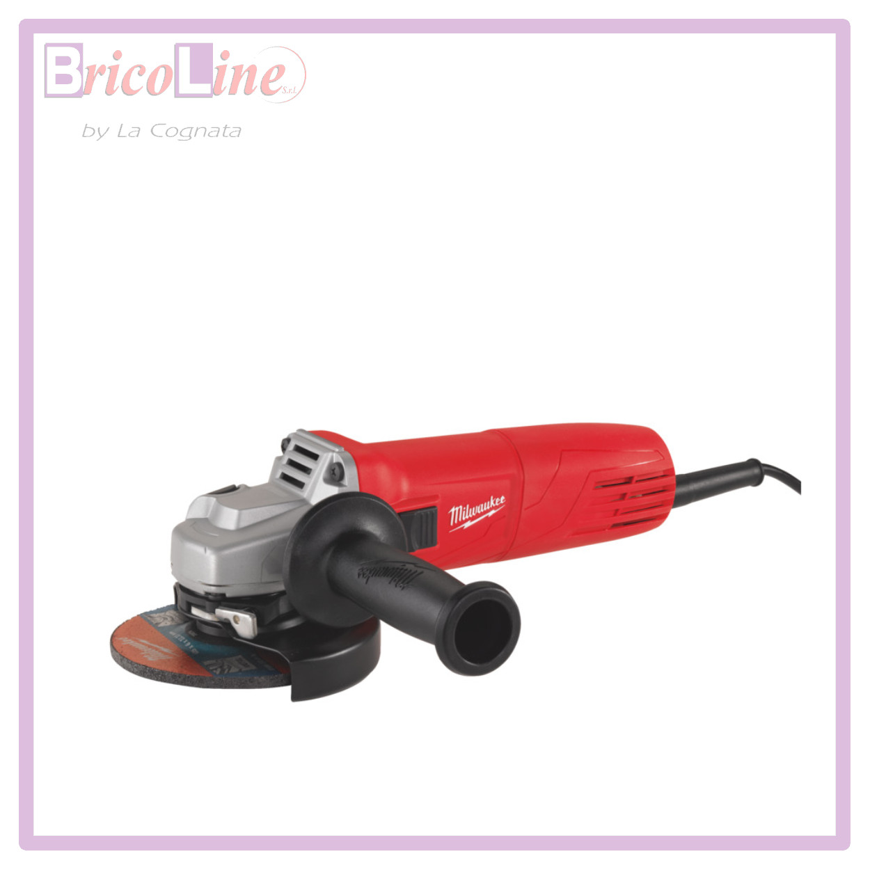 Smerigliatrice Milwaukee 115mm 1000W AG 10-115 EK - Kit Professionale 4933451219