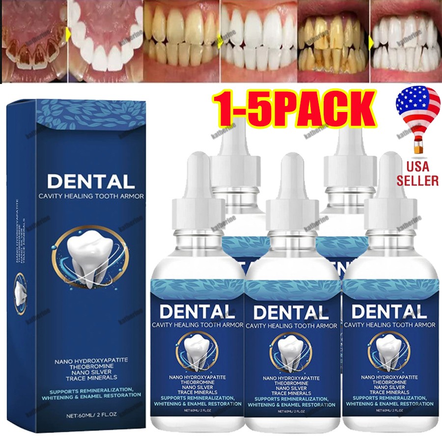 1-5PACK 60ml Tooth care solution Dentite Cavity Healing Tooth Armor NEW HOT