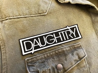 Premium Bügelbild Aufnäher Modern Rock Daughtry bestickt Patch - 3 Größen