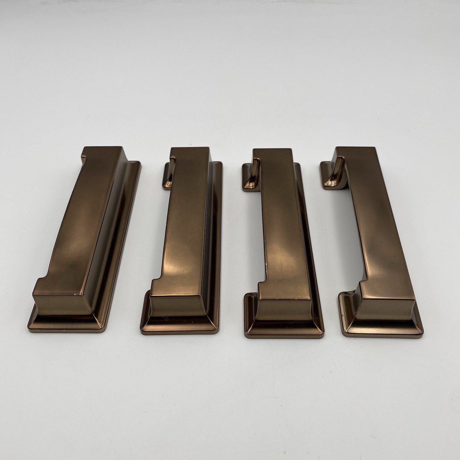 Amerock Appoint 3" or 3-3/4" Center Champagne Bronze Cabinet Cup Pull Lot of 4