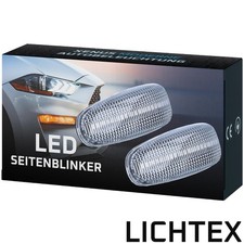 LED Seitenblinker Umrüst-Satz A2028201921 für Mercedes-Benz clear dynamisch