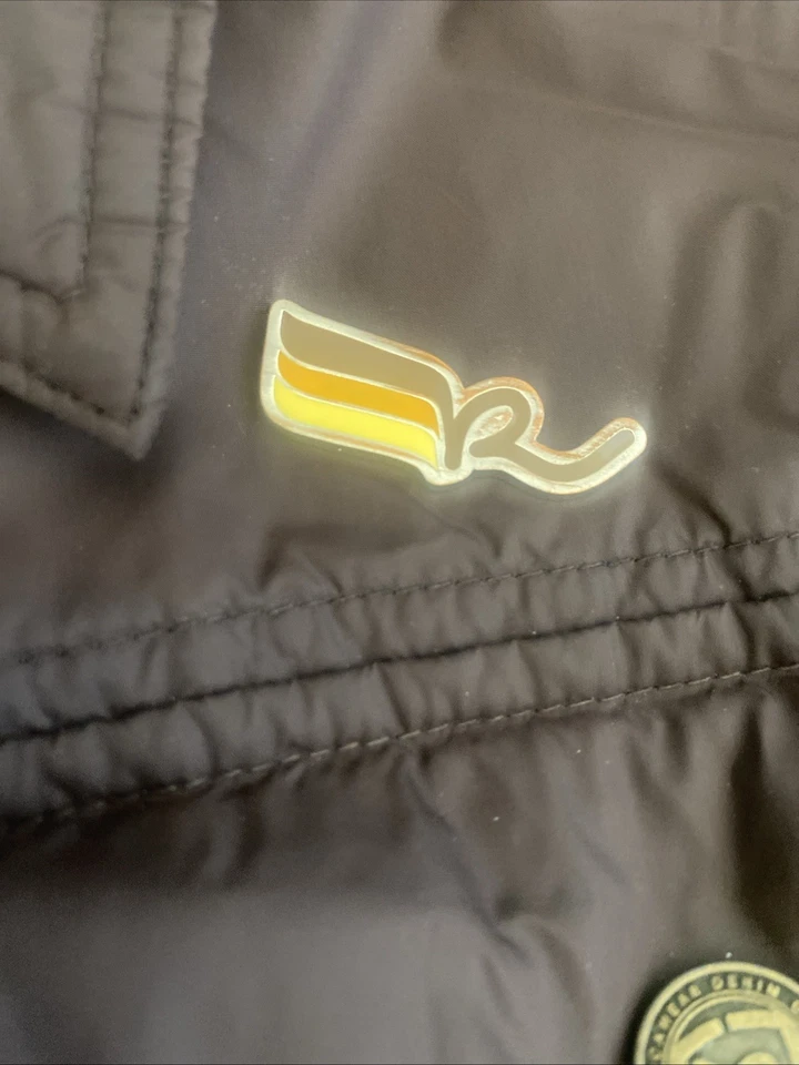 Chaqueta acolchada vintage Rocawear para hombre marrón- 5XL 62” pecho-sin etiqueta-Y2K-hip hop Foto 2 de 4