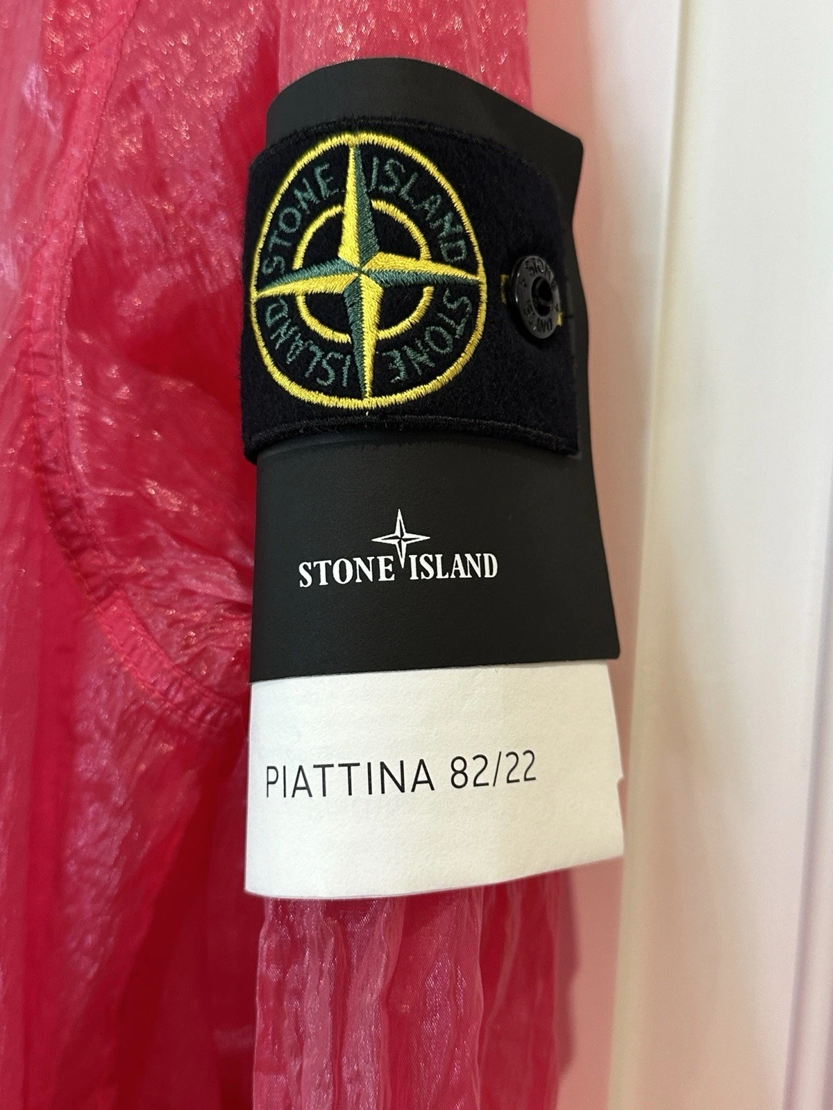 NWT STONE ISLAND SS22 40th ANNIVERSARY PIATTINA 82/22 SHIMMER BOMBER JACKET - L image 2