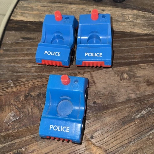 Vintage Fisher Price Little People Police Cars