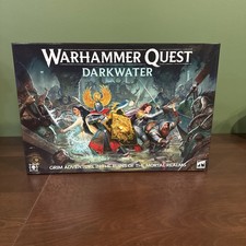 Warhammer Quest Darkwater Cooperative Dungeon Crawl Board Game 49 Miniatures GW
