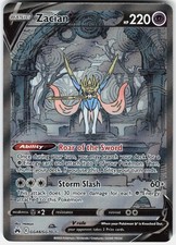 Pokemon Zacian V GG48/GG70 Holo Crown Zenith Galarian Gallery Pokemon NM