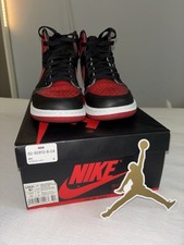 Nike Air Jordan 1 High Top Colorblock Black/R...