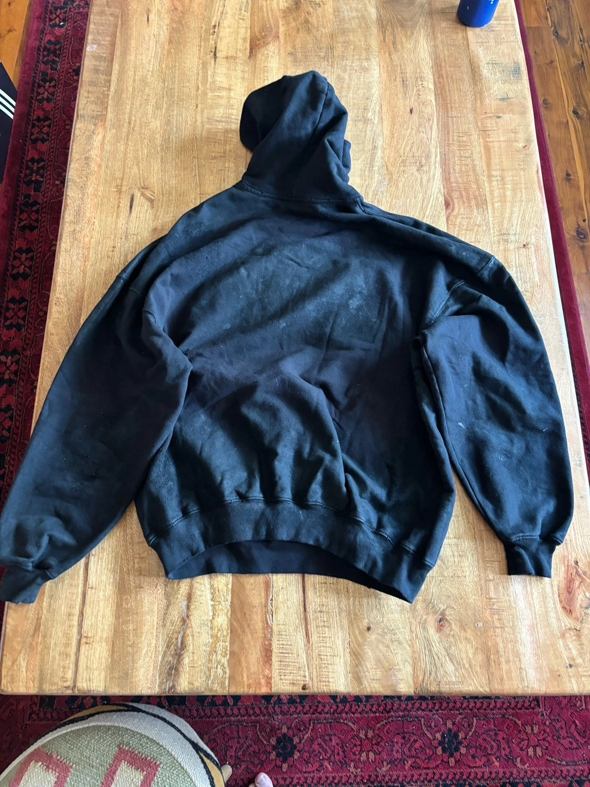 Felpa con cappuccio Balenciaga Skater nera