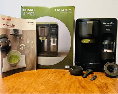 Sharp HEALSIO TE-GS10A-B Matcha Tea Maker Grinder 100V Used Japan