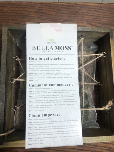 SYNDICATE Home & Garden BELLA MOSS FRAME KIT - Imagen 3 de 3
