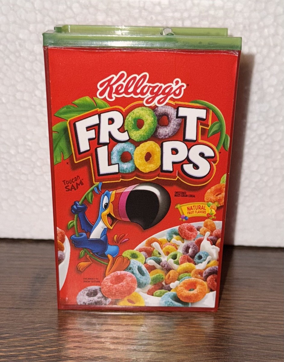 Kellogg's Cereal Box On-The-Go Froot Loops Toucan Sam | eBay