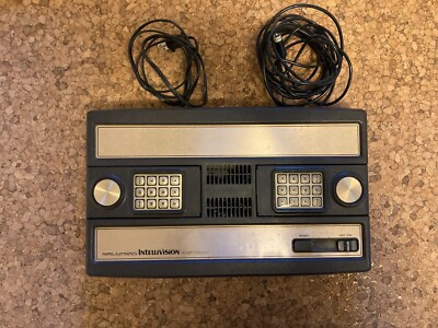 Mattel Electronics Intellivision Vintage Game Console with Games