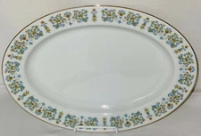 Japan Everbrite Fine China *JULIET*12 1/4" OVAL PLATTER* 