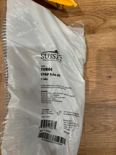 Sunset Healthcare CPAP Smoothbore Tubing 6 Foot - TUB06 NEW in bag