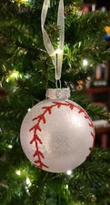 WOW BASEBALL TREE ORNAMENT FROM POLAND CHRISTMAS