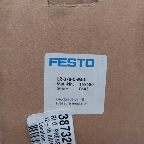 Festo LR-3/8-D-MIDI Pressure Regulator - Picture 2 of 6