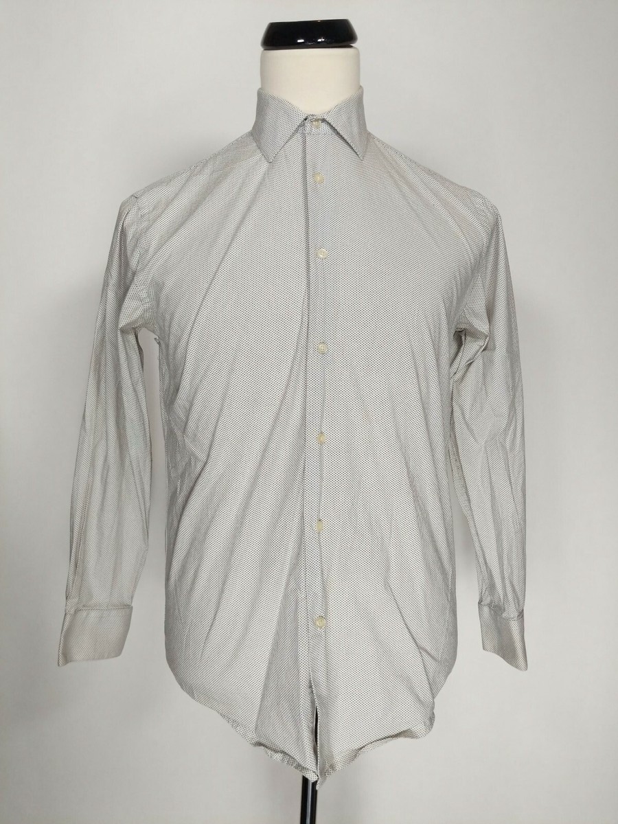 adrienne vittadini dress shirt Adrienne Vittadini Blue Stripe Button Up Shirt Black Embroidered 3/4 Sleeve  Sz 6