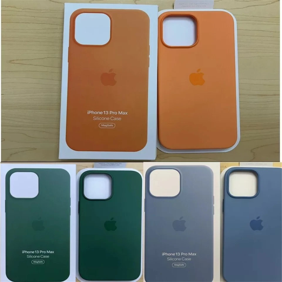 For iPhone 13 13mini 13Pro 13Pro Max New Original MagSafe Silicone Phone Case - Image 4 of 4