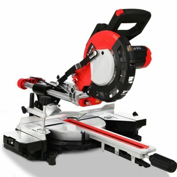 BaumrAG CMS305 210mm Sliding Compound Mitre Saw for sale online eBay