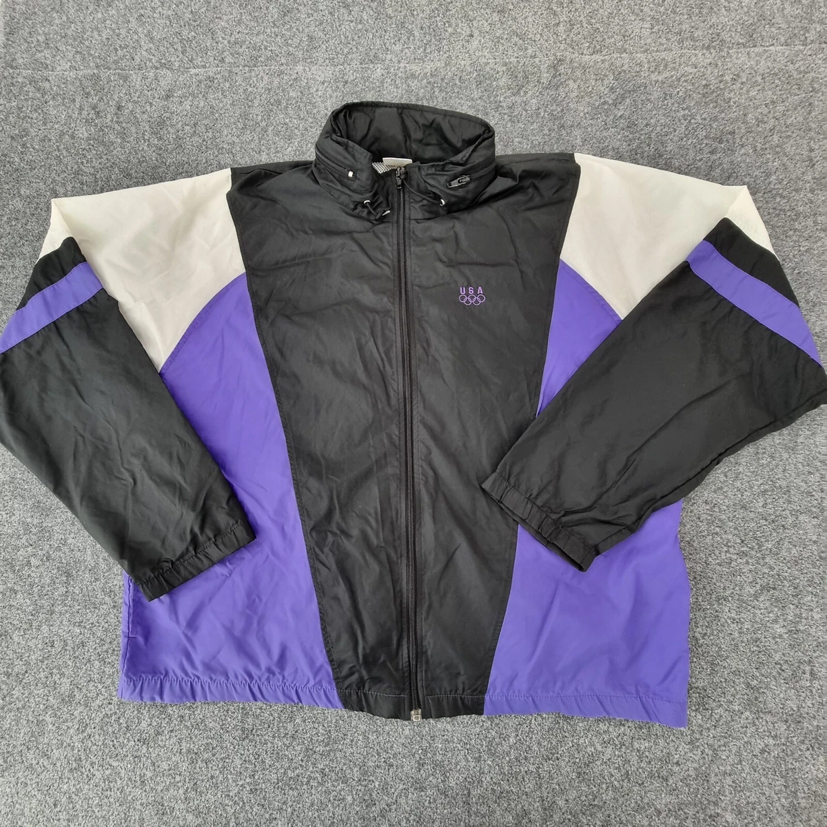 Mens purple best sale windbreaker