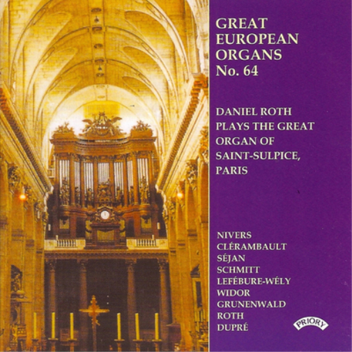 Daniel Roth Great European Organs No. 64 (CD) Album