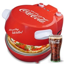 Coca-Cola Electric Pizza Maker Oven SPM-800CC - Indoor and Outdoor Cooker