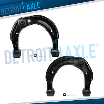 Front Upper Control Arms w/ Ball Joints for Hyundai Azera Sonata Kia Amanti