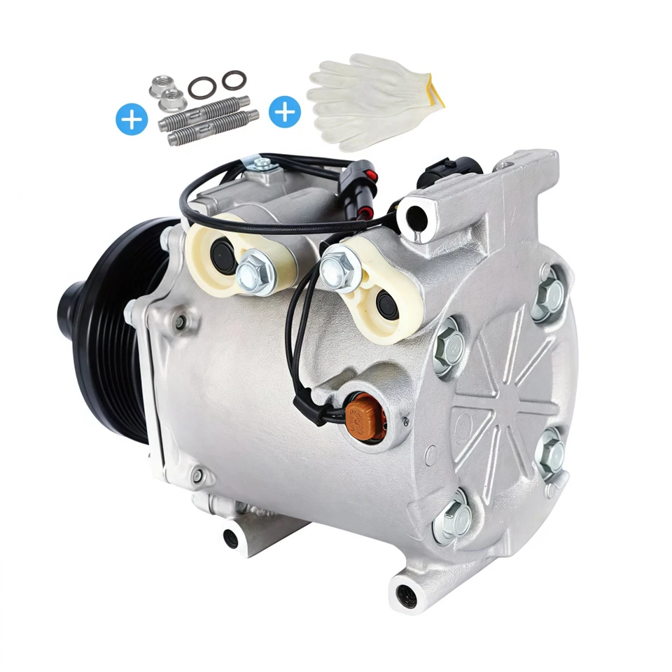 AC Compressor For 2002 2003 2004 2005-2007 Mitsubishi Lancer Eclipse 2.0L - Image 3 of 4