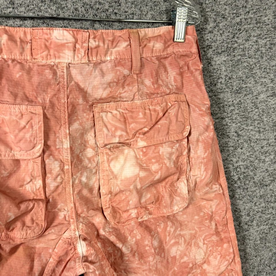 Pantalones Cortos Carga Hudson Para Hombre Talla 29 Tie Dye 9" Cordón Dobby Ripstop Foto 4 de 4