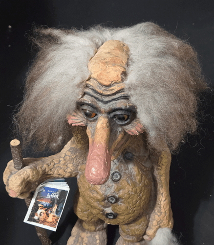 Figura de arte popular vintage 1996 Nyfoam Troll Walking Man Troll #112 - Imagen 5 de 5