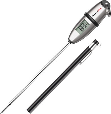 ThermoPro TP02S Digitales Fleischthermometer, Sofortmessthermometer für Luftsonde