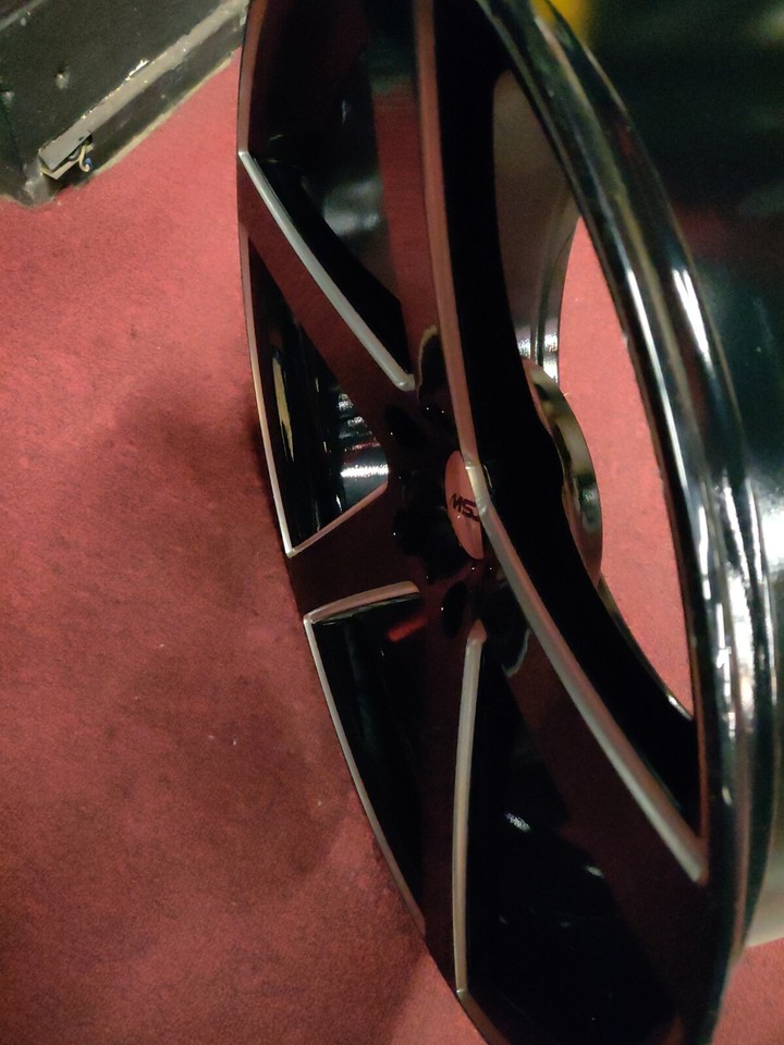 TSW RIVAGE 5x114.3 20x10 gloss black with milled spokes | eBay