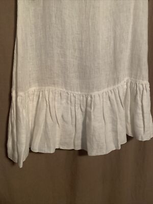 ELIE TAHARI Womans White 100% Linen Dress Size 4 | eBay