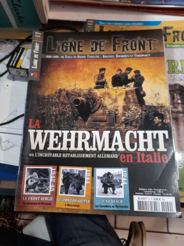 Revue Ligne de Front 9 de 2008 - La Wehrmacht en Italie  - Photo 1/3
