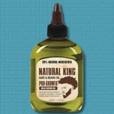 Natural King Pro-growth Castor Hair & Beard Oil 7.1 oz