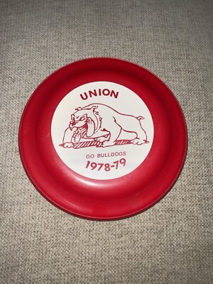 Union University Flying Disc Go Bulldogs 1978-79 Vintage