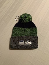Seattle Seahawks NFL '47 Brand Winter Beanie Knit Ski Cap Hat Brand New