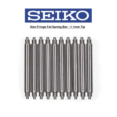 Spring Bar Length 10PC 20mm 22mm SEIKO 2.5mm Fat Spring Bar SEIKO PROSPEX Non Fringe 1.1 ...
