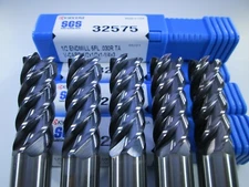 LOT ( 5 PCS )  KYOCERA SGS 32575 V-CARB CARBIDE 1/2" END MILL .030" RADIUS TOOLS