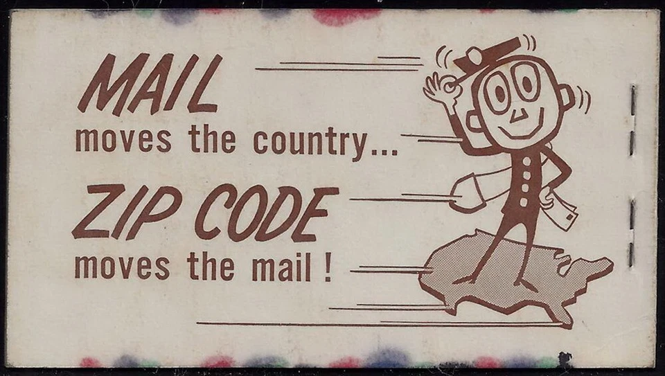 TDB13 Test/Dummy Complete Booklet 5-(TDP13a) Panes of 8 W/Machine Adj. Marks MNH - Image 2 of 4