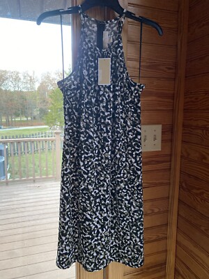 Women's Michael Kors Camo Safari Green Dress Size Small New