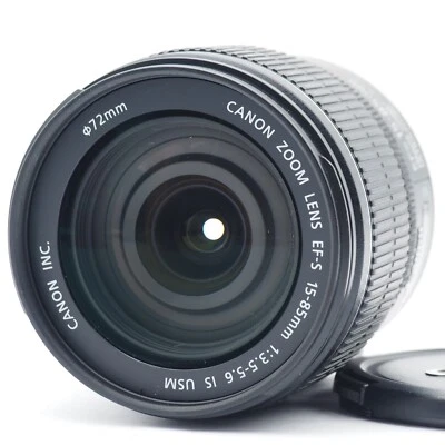 LENTE CANON EF-S 15-85 mm f/3,5-5,6 IS USM (oct-054) - Imagen 1 de 4