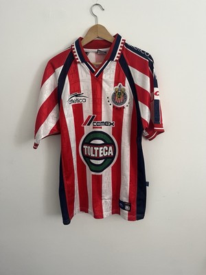 Chivas Guadalajara Heim 1999/00 Mexiko Fußballtrikot Medium