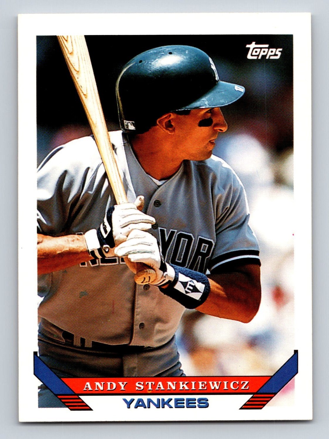 1993 Topps - Andy Stankiewicz #348 New York Yankees