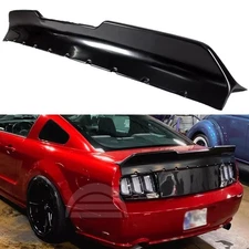 Ducktail Trunk Spoiler Wing Fits For Glossy Black Ford Mustang 5Gen S197 2005-09