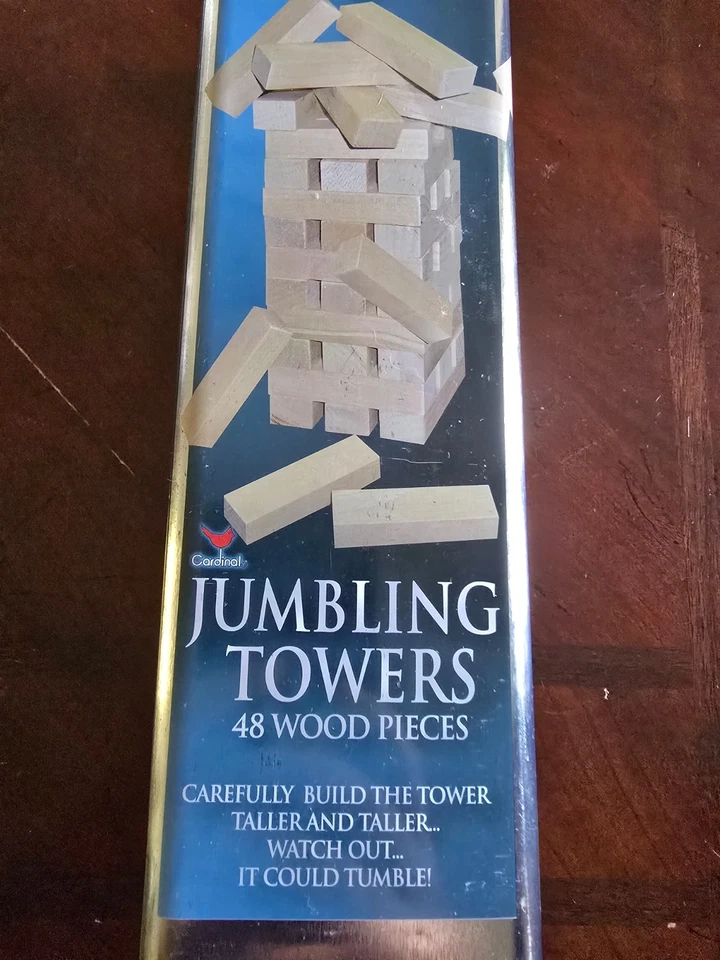 Jumbling Towers 48 Wood Pieces (Jenga) - Image 2 of 4